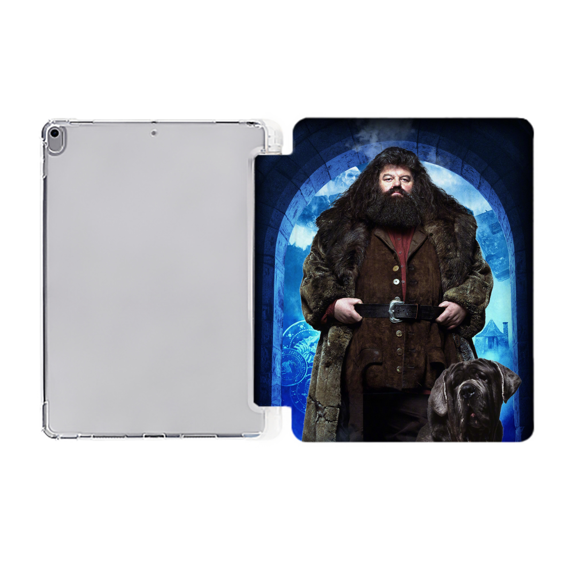 （画像用） Harry Potter ハリー・ポッターシリーズ IPad ケース ペン収納付き 三つ折りスタンド PUレザー×シリコン 対応機種9.5/10.5/10.9インチ
